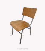 silla escolar madera