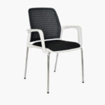 Silla Pinko marco Blanco malla negra