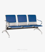 Tándem 3 Puestos Tapizado