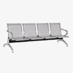 Tándem 4 Puestos Cromada