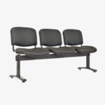 Tandem Isosceles 3 Puestos Tapizado