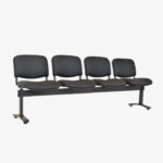 Tandem Isosceles 4 Puestos Tapizado