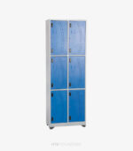 Locker 6 Puestos 180 cm Vertical