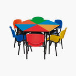 Mesa Triangulo - Párvulos y Preescolar