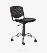 Silla Giratoria Prisma Tapizada