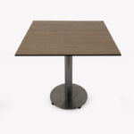 Mesa Base Acero Redonda - Table Top Ticklan