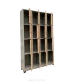 Locker 16 Puestos | Puerta Madera - Image 3