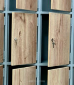Locker 16 Puestos | Puerta Madera - Image 5