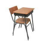 Pupitre Unipersonal en Madera con Silla