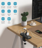 Grommet – Regleta de escritorio con abrazadera USB C 20W - Image 2